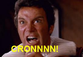 [Kahn from Star Trek as Cron]