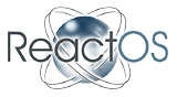 [ReactOS logo]